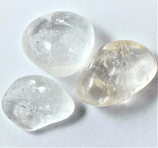 Bergkristall Trommelstein