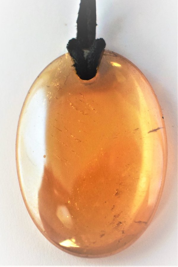 Bergkristall elektroplated orange